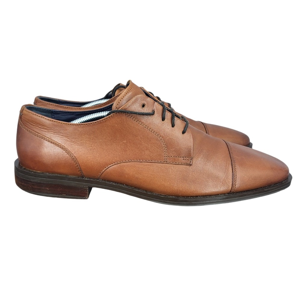 Cole Haan Dawes Grand.OS Oxford Shoes Mens 12 M Brown Leather Cap Toe Derby